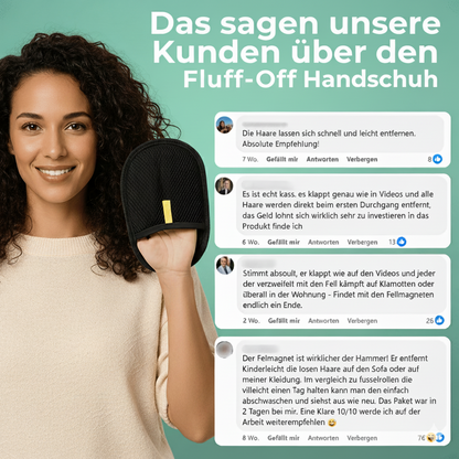 Fluff-Off Handschuh
