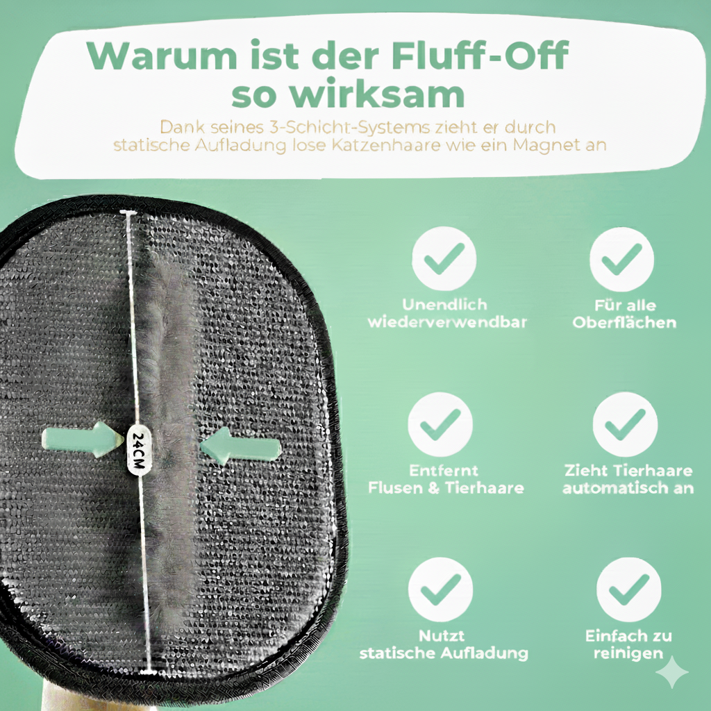 Fluff-Off Handschuh